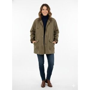 Vintage EDDIE BAUER Barn Jacket- Size Large Petite